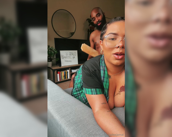 Jade & Jamal aka jadexjamal OnlyFans Video - SPANKING SESSION  was I a good girl  tell me I was a good girl