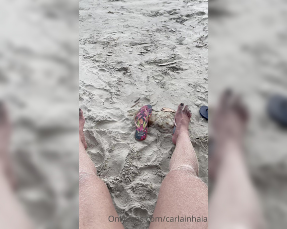 Carla Inhaia aka carlainhaia OnlyFans Video - Eu amo estar na praia