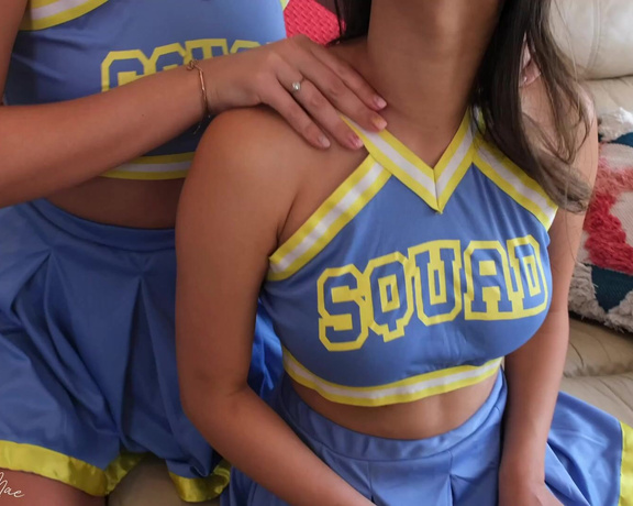 Mae-Winters aka mae-winters OnlyFans Video - Mutual Masturbation after Cheer practice POV Me and my friend theasianarches just finished up our last