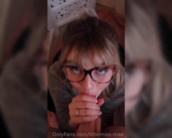 Mae-Winters aka mae-winters OnlyFans Video - full length video_ POV BJ To celebrate two years of content creation here is a full