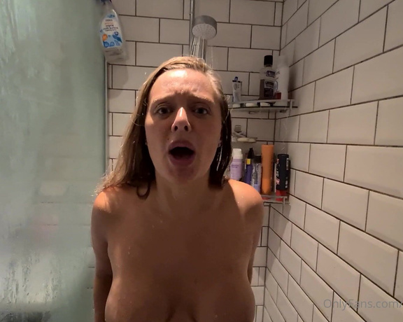 Beth Bennett aka bethundressed OnlyFans Video - what would I do if I caught my housemate wanking while watching me in the shower