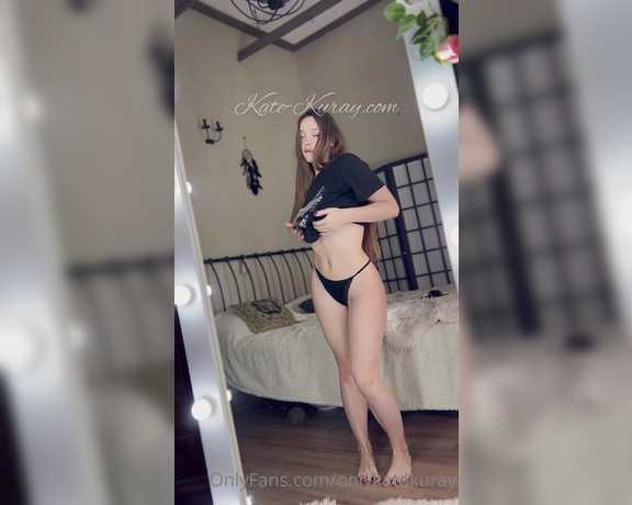 Kate Kuray aka onlykatekuray OnlyFans Video - I have too much energy  Im still striving for the perfect body, thanks for the