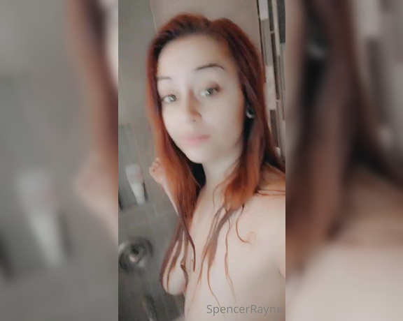 Ms. Rayne aka spencerrayne1 OnlyFans Video - Hey babe, can you help me I prefer too get dirty in the shower