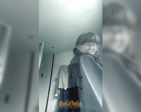 Alice CottonSox aka cottonsox OnlyFans Video - Moaning myrtle spying on you touching your cock  Bundle is coming soon Ive had a