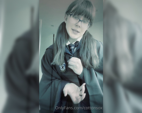 Alice CottonSox aka cottonsox OnlyFans Video - A much requested moaning myrtle JOI