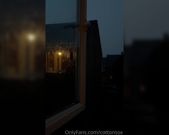 Alice CottonSox aka cottonsox OnlyFans Video - Can we imagine youre sitting here with me watching the storm out my window and its