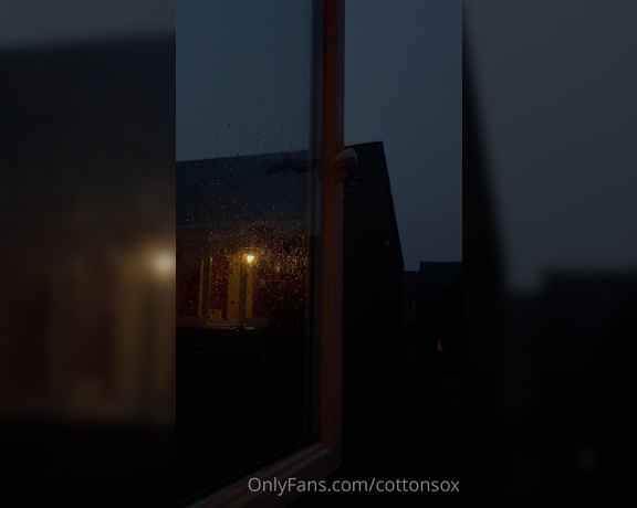 Alice CottonSox aka cottonsox OnlyFans Video - Can we imagine youre sitting here with me watching the storm out my window and its