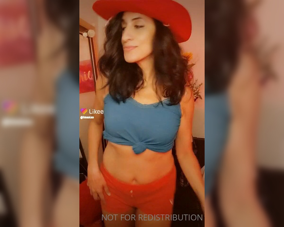 Imanxo aka imanxo OnlyFans Video - Being silly today