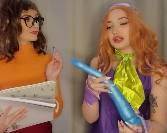 Kitty Marie aka kiittymarie OnlyFans Video - THE MYSTERY GANG FINDS A CLUE Velma and daphne are hard at work, as always