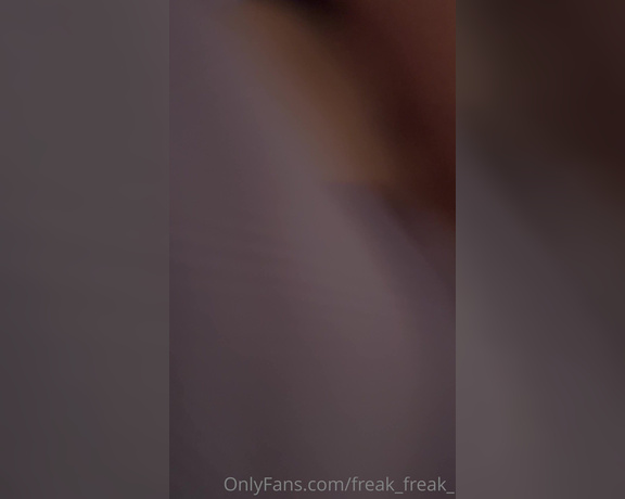 Freakfreakco aka freak_freak_ OnlyFans Video - Playing with my ass