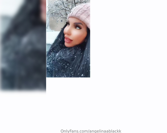 Angelina001 aka angelina001 OnlyFans Video - Let It Snow