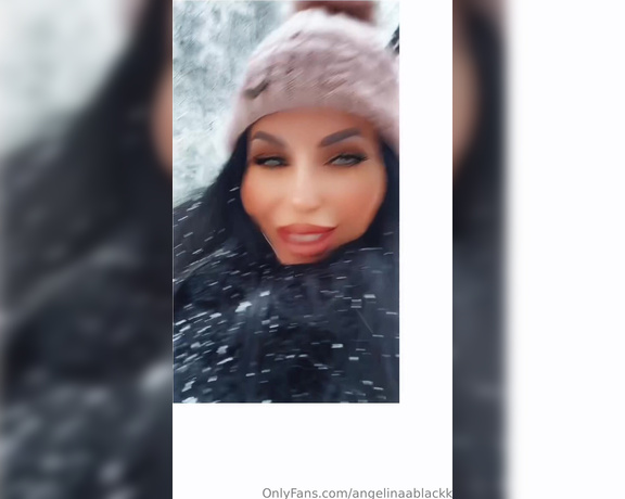 Angelina001 aka angelina001 OnlyFans Video - Let It Snow