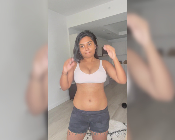 Zara Patel aka zarapatelxx OnlyFans Video - celebrating the fact that i lost 2 inches off my waist