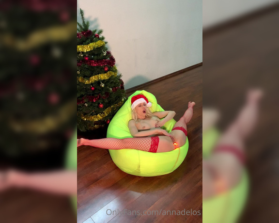 Anna Delos aka annadelos OnlyFans Video - 12-22-2020 - Christmas masturbation