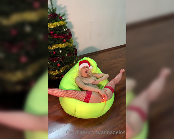 Anna Delos aka annadelos OnlyFans Video - 12-22-2020 - Christmas masturbation