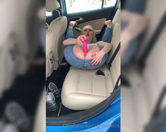 Anna Delos aka annadelos OnlyFans Video - 03-16-2021 - I love to masturbate in the car