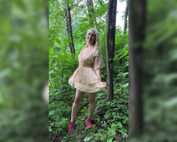 Anna Delos aka annadelos OnlyFans Video - 07-04-2022 - Forest flashing for you