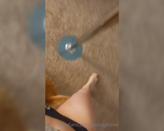 Goosaphone aka goosaphone OnlyFans Video - 07-17-2020 - Trying to pole dance but the kitten would like to play right now