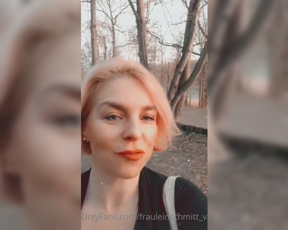 Fräulein Schmitt aka frauleinschmitt_vip OnlyFans Video - 02-25-2021 - Greetings from a walk in the woods