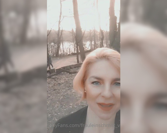 Fräulein Schmitt aka frauleinschmitt_vip OnlyFans Video - 02-25-2021 - Greetings from a walk in the woods