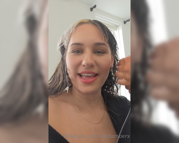 Reed Amber X aka reedamberx OnlyFans Video - 05-13-2021 - Sopping wet and dripping  Naked behind the scenes picsvid from our photoshoot yesterday from our