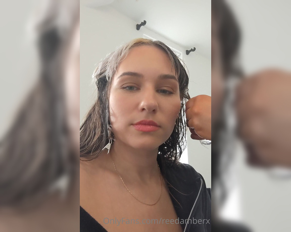 Reed Amber X aka reedamberx OnlyFans Video - 05-13-2021 - Sopping wet and dripping  Naked behind the scenes picsvid from our photoshoot yesterday from our