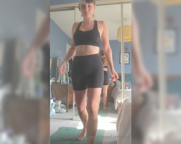 Reed Amber X aka reedamberx OnlyFans Video - 07-20-2021 - Showing off my thicc booty  And some videos of my first work out  hows