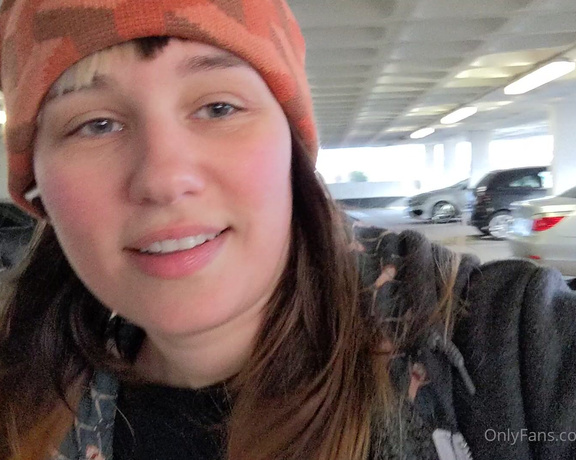 Reed Amber X aka reedamberx OnlyFans Video - 02-16-2021 - Did a cheeky video flashing in a public car park on my roller skates What a