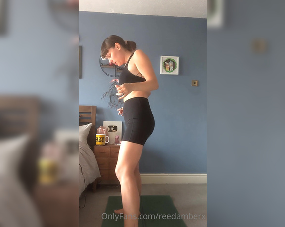 Reed Amber X aka reedamberx OnlyFans Video - 07-20-2021 - Showing off my thicc booty  And some videos of my first work out  hows