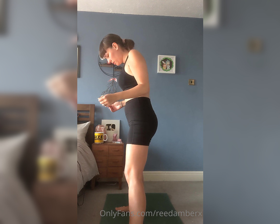 Reed Amber X aka reedamberx OnlyFans Video - 07-20-2021 - Showing off my thicc booty  And some videos of my first work out  hows