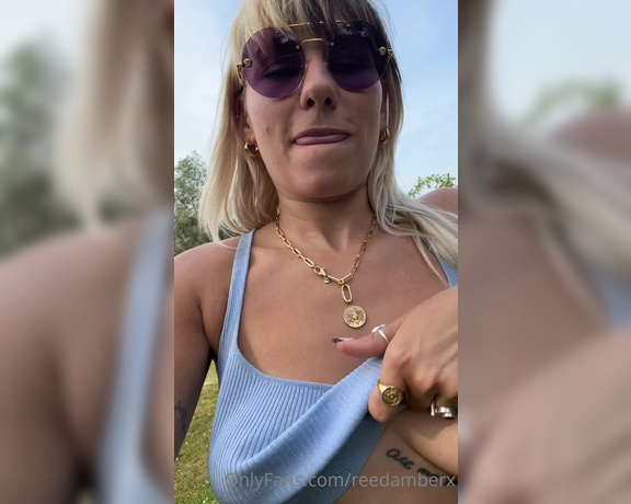 Reed Amber X aka reedamberx OnlyFans Video - 07-07-2023 - Naughty farmer girl  Been partying on a farm this week and had to sneak round