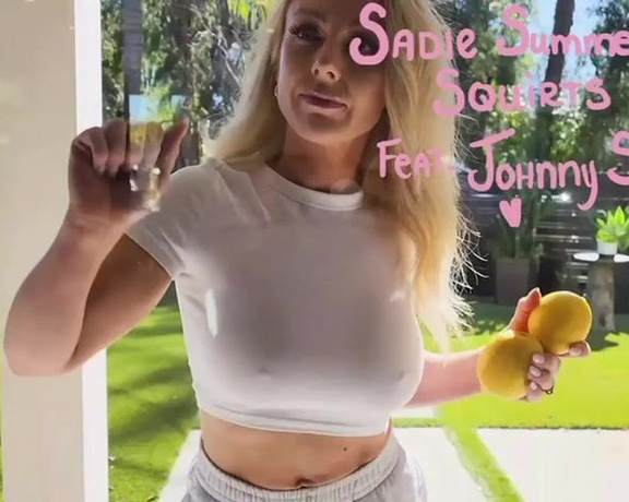 Sadie Summers aka sadiejuice OnlyFans Video - 03-05-2024 - So it turns out, I can squirt  It just took my friendly handsome new neighbor