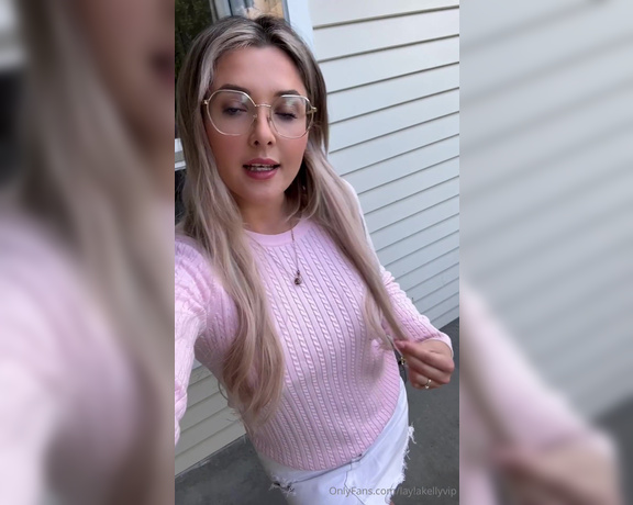 Layla Kelly aka laylakellyvip OnlyFans Video - 03-31-2024 - I felt so naughty leaving the house like this