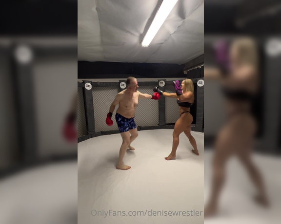 Denise Anders aka deniseanders OnlyFans Video - 06-26-2022 - Denise Wrestler aka occasionally Denise Boxer Watch a whole 10 minute clip of me box