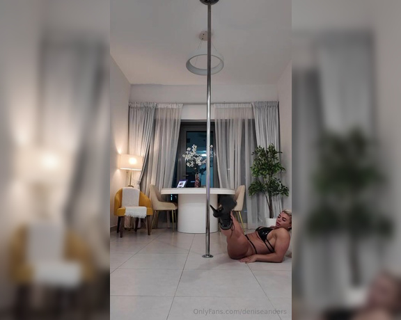 Denise Anders aka deniseanders OnlyFans Video - 08-20-2024 - Pole practice at home, practice makes perfect so we practice