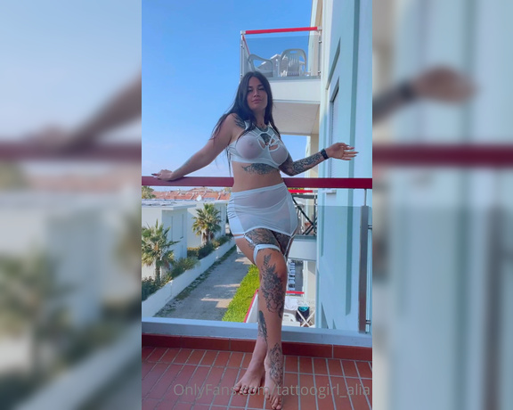 TattooGirlAlia aka tattoogirl_alia OnlyFans Video - 10-08-2022 - Little more from Italy