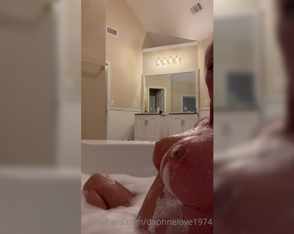 Daphne Love aka daphnelove1974 OnlyFans Video - 04-14-2023 - Bath_time