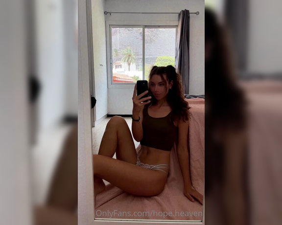 Hope Heaven aka thehopeheaven OnlyFans Video - 03-17-2022 - Do you like my pigtails