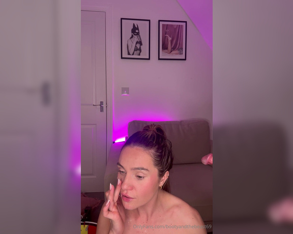 Booty & the Beast aka bootyandthebeast69 OnlyFans Video - 07-29-2024 - Another naughty extract from the live stream I just found I love a facial finish