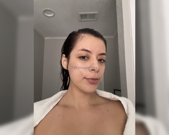 Foxxxy Potters aka foxxxypotters OnlyFans Video - 06-08-2024 - out the shower lil peek  bush kinda crazy huh