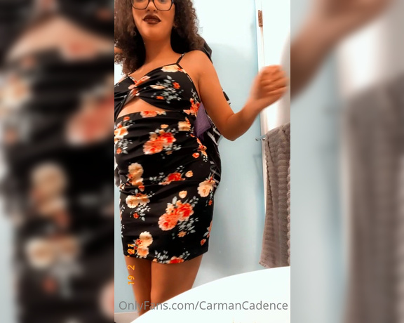 CarmanCadence aka carmancadence OnlyFans - Like my new dress 369427