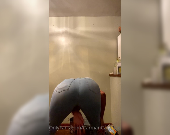 CarmanCadence aka carmancadence OnlyFans - Im trying to clean my whole house in night but I keep procras 268594