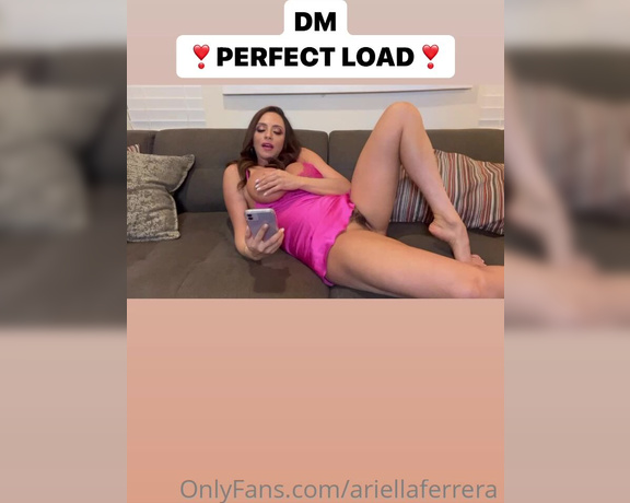 Ariella Ferrera aka ariellaferrera OnlyFans Video - 02-11-2024 - solos menu 2