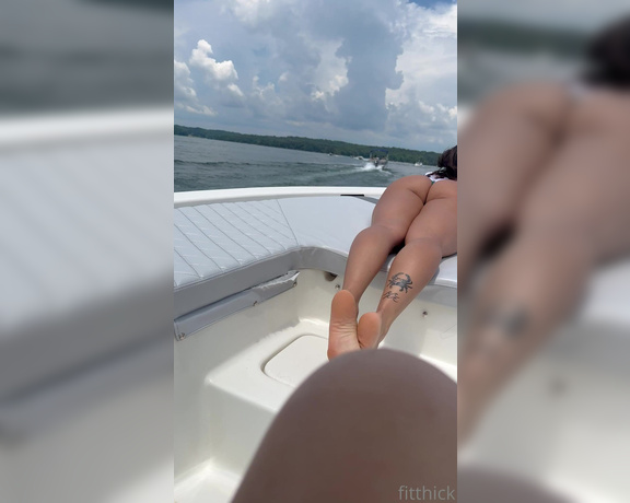 Fit Thick aka fitthick OnlyFans - Boat days 60631