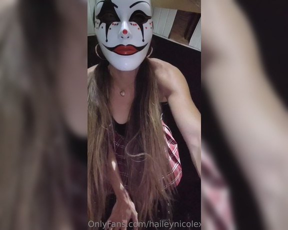 Hailey Nicole aka haileynicolex0x OnlyFans - Do u like my Halloween Costume Im The Purge 7443