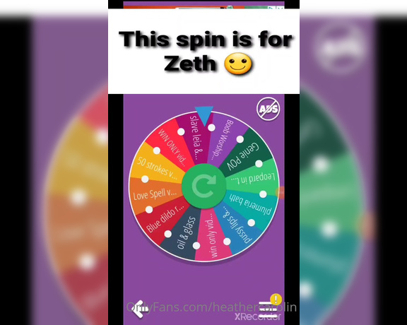 Heather Carolin aka heathercarolin OnlyFans - Todays spins are going up now This one is for Zeth Each post 141854