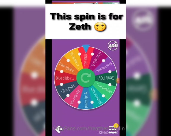 Heather Carolin aka heathercarolin OnlyFans - Todays spins are going up now This one is for Zeth Each post 141854