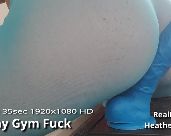 Heather Carolin aka heathercarolin OnlyFans - I have a NEW video out Here is the preview for Horny Gym Fuck 921720