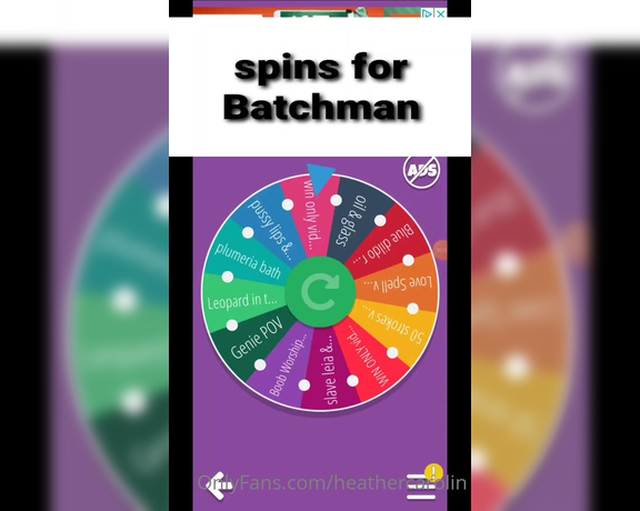 Heather Carolin aka heathercarolin OnlyFans - These spins are for batchman 551333