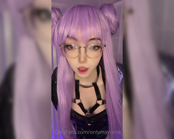 Mayumin aka glowingmayu OnlyFans - Little ahegao for you but dont look too much okay Im kinda shy 869348